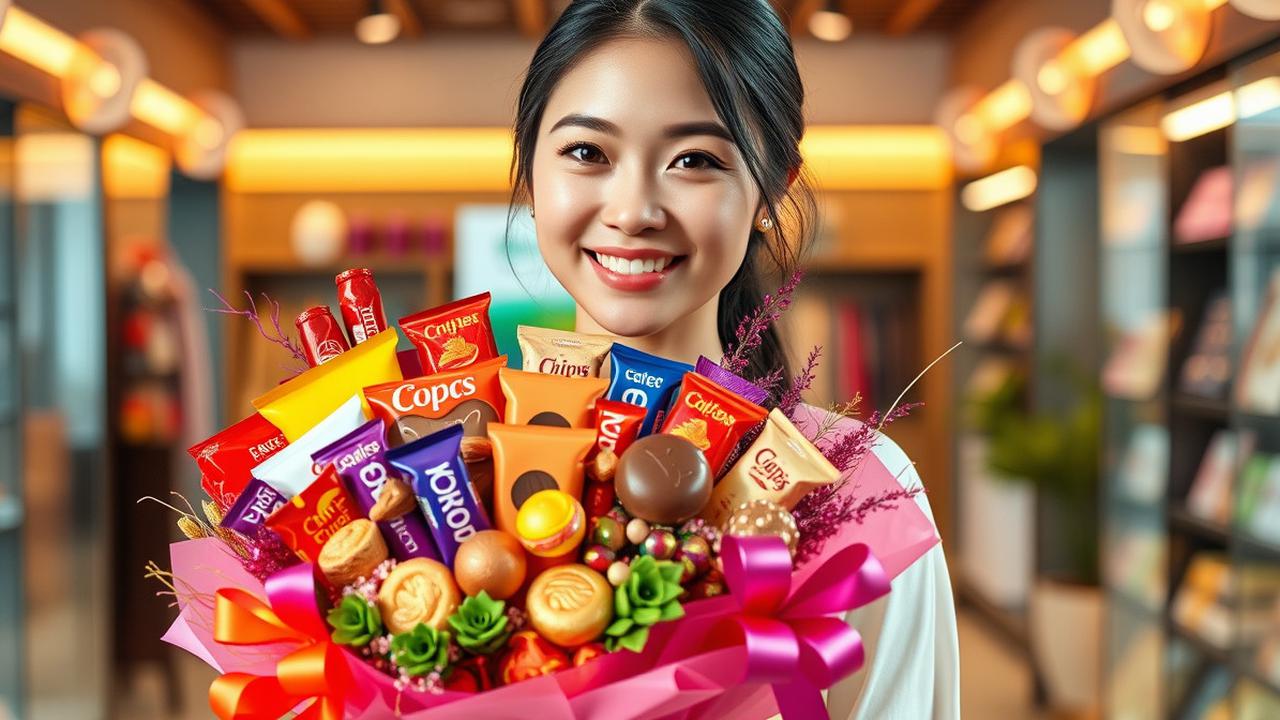 Cara Bikin Buket Snack yang Unik dan Menarik