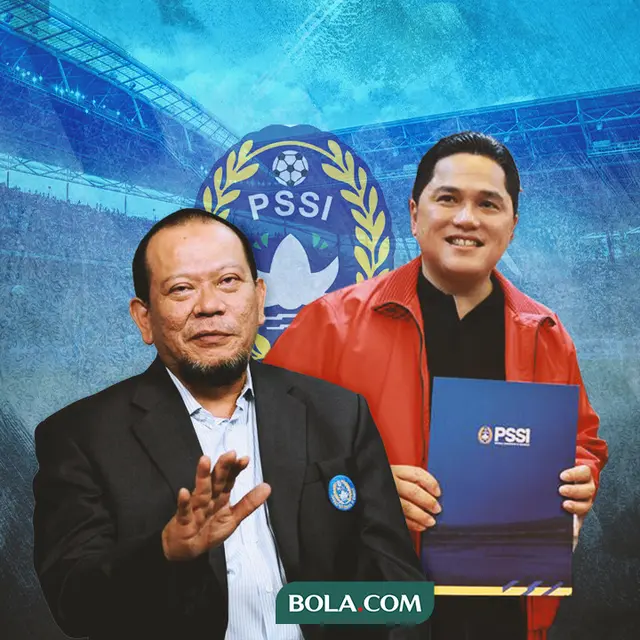 Ilustrasi - Erick Thohir dan La Nyalla