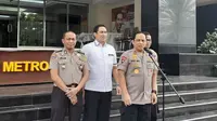 Kapolda Metro Jaya menggelar jumpa pers, Senin (18/11/2019). (Merdeka.com/ Tri Yuniwati Lestari)