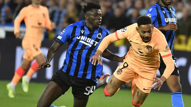 Liga Champions Club Brugge vs Atletico Madrid