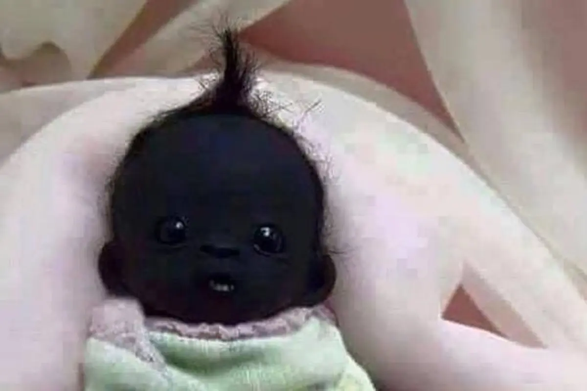 Hah? Ada Bayi 'Tergelap' Sedunia?