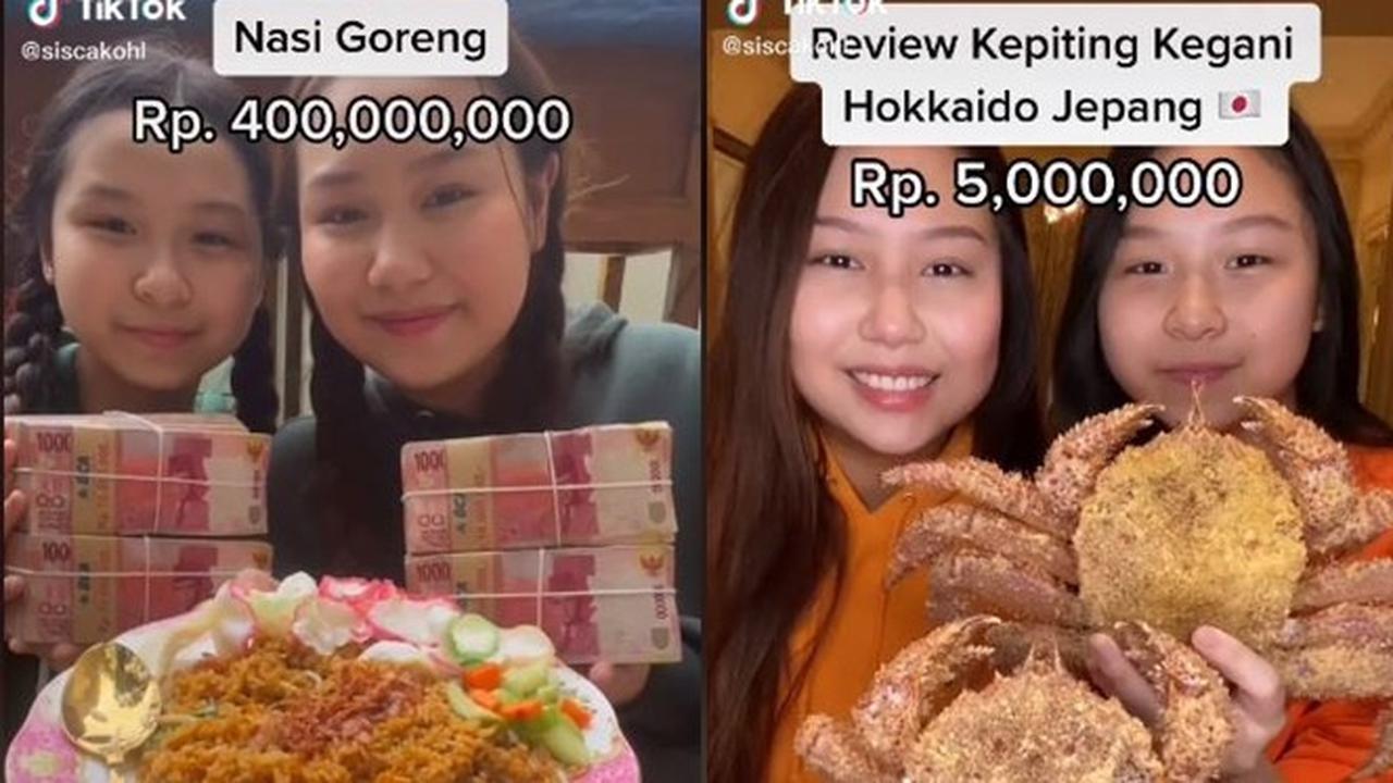 6 Video Viral Sisca Kohl Ini Bikin Heboh, Terbaru Nasi Goreng Rp 400 Juta