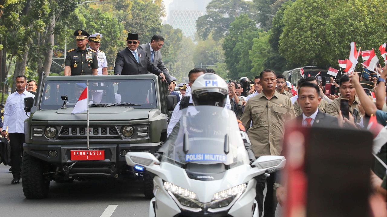 Prabowo hadiri sertijab Menhan