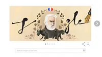 Victor Hugo Tampil Sebagai Google Doodle Hari Ini, Siapa Dia?