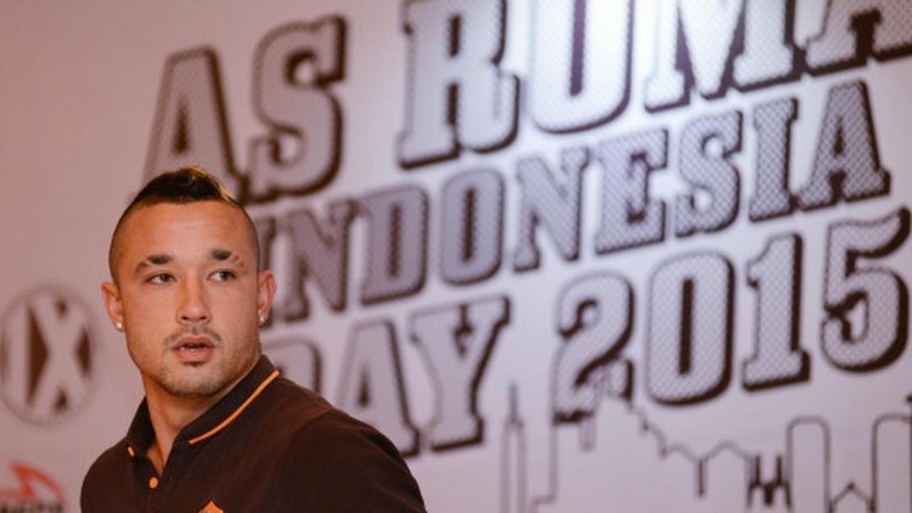Totti dkk tiba di Jakarta