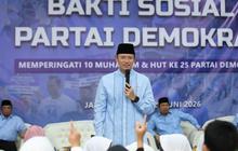 25 Tahun Partai Demokrat, AHY: Perhatian ke Anak Yatim dan Disabilitas Harus Diperkuat