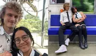 Gaya Pacaran Cinta Kuya dan Kekasih Bule yang Romantis (Sumber: Instagram/cintakuya)