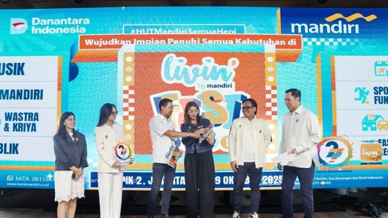 Livin' Fest 2025 Bank Mandiri Hadirkan 700+ Tenant dan K-Pop, Siap Guncang 10 Kota!