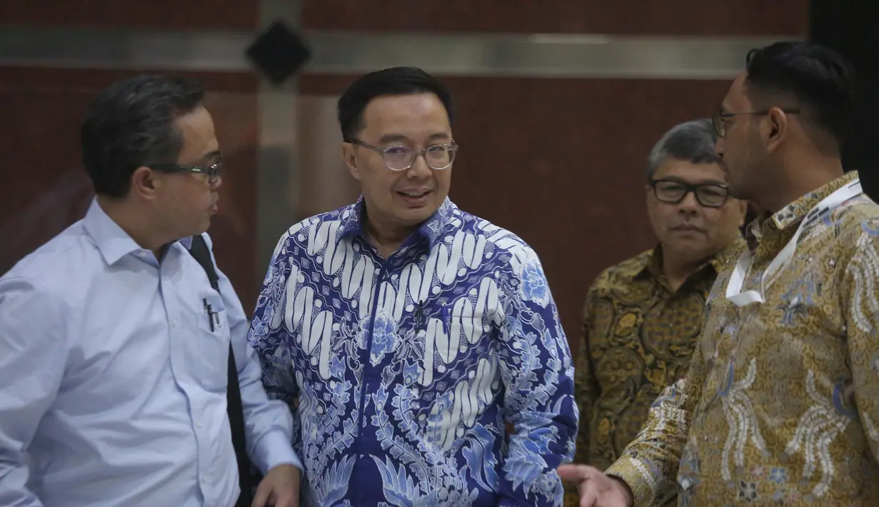 Anggota V Badan Pemeriksa Keuangan (BPK) RI Bobby Adhityo Rizaldi seusai menjalani pemeriksaan di Gedung Merah Putih KPK, Jakarta, Kamis, 16/07/2026. (KLY/Arie Basuki)