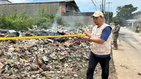Sampah dari Depok dan Tangsel Menumpuk Ganggu Warga, TPS Liar di Kelurahan Serua Akhirnya Disegel
