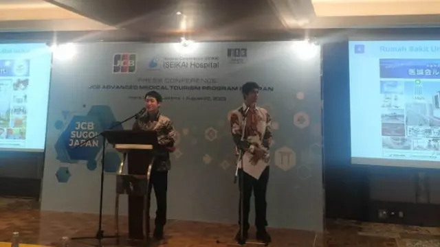Press Conference JCB Advanced Medical Tourism Program in Japan (Program Wisata Kesehatan di Jepang).