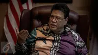 Dubes Malaysia untuk Indonesia Dato Seri Zahrain Mohamed Hashim menjelaskan Siti Aisyah bisa mendapat pendampingan setelah penyelidikan yang dilakukan Kepolisian Malaysia selesai, pada konferensi pers di Jakarta, Kamis (23/2). (Liputan6.com/Faizal Fanani)