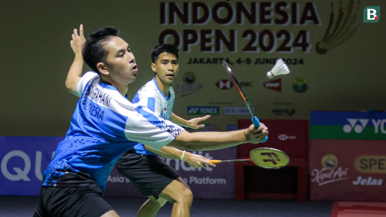 Sabar Karyaman Gutama/Moh Reza Pahlevi Isfahani, Indonesia Open 2024