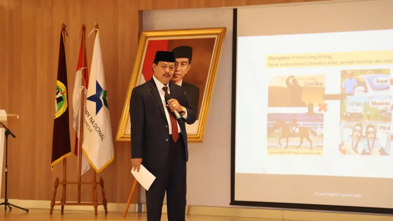 Kepala Perpustakaan Nasional Muhammad Syarif Bando
