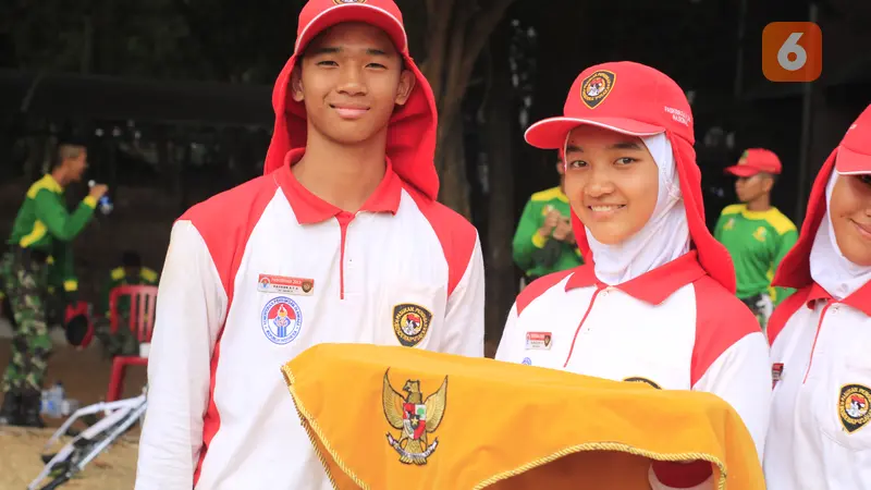 Paskibraka, Paskibraka 2019, Paskibraka Nasional 2019, Pembawa Baki 2019, Pembawa Baki Paskibraka Nasional 2019, Salma El Mutafaqqiha Putri Achzaabi