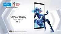 Tingginya animo pengguna smartphone terhadap mobile games, mendorong Vivo V7 untuk bekerjasama dengan Mobile Legends: Bang Bang.