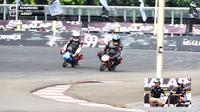 Marshel Widianto dan Arief Muhammad adu balap motor