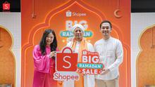 Konferensi Pers Shopee Big Sale Ramadan Sale, Rabu (6/3).