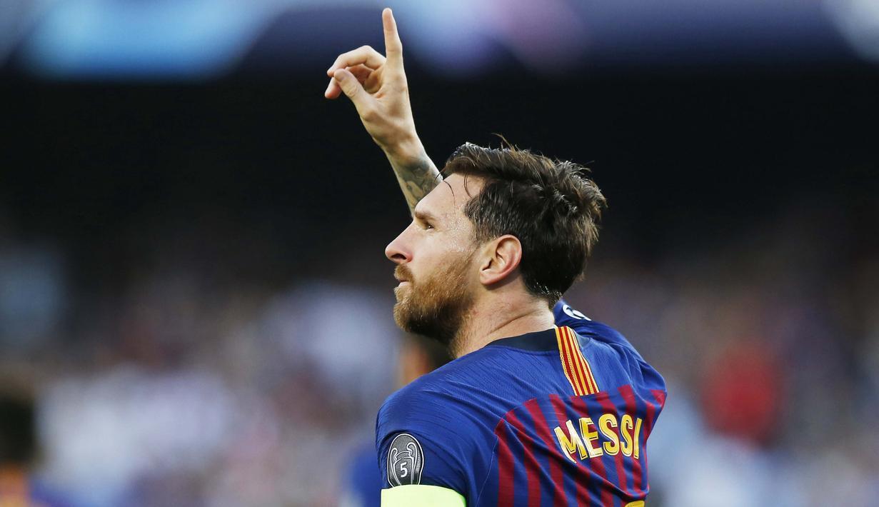 FOTO Top Scorer Sementara Liga Champions 2018 2019 Lionel Messi