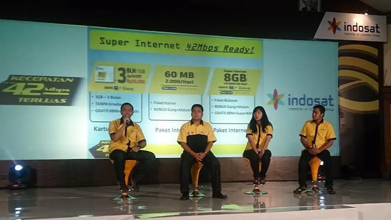 ‎Indosat Luncurkan Layanan Internet Berkecepatan 42 Mbps