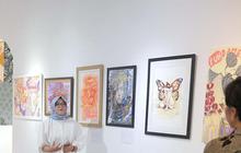 FOTO: Mengunjungi Pameran Lukisan dan Puisi pada Puncak Peringatan Hari Anti Kekerasan Terhadap Perempuan
