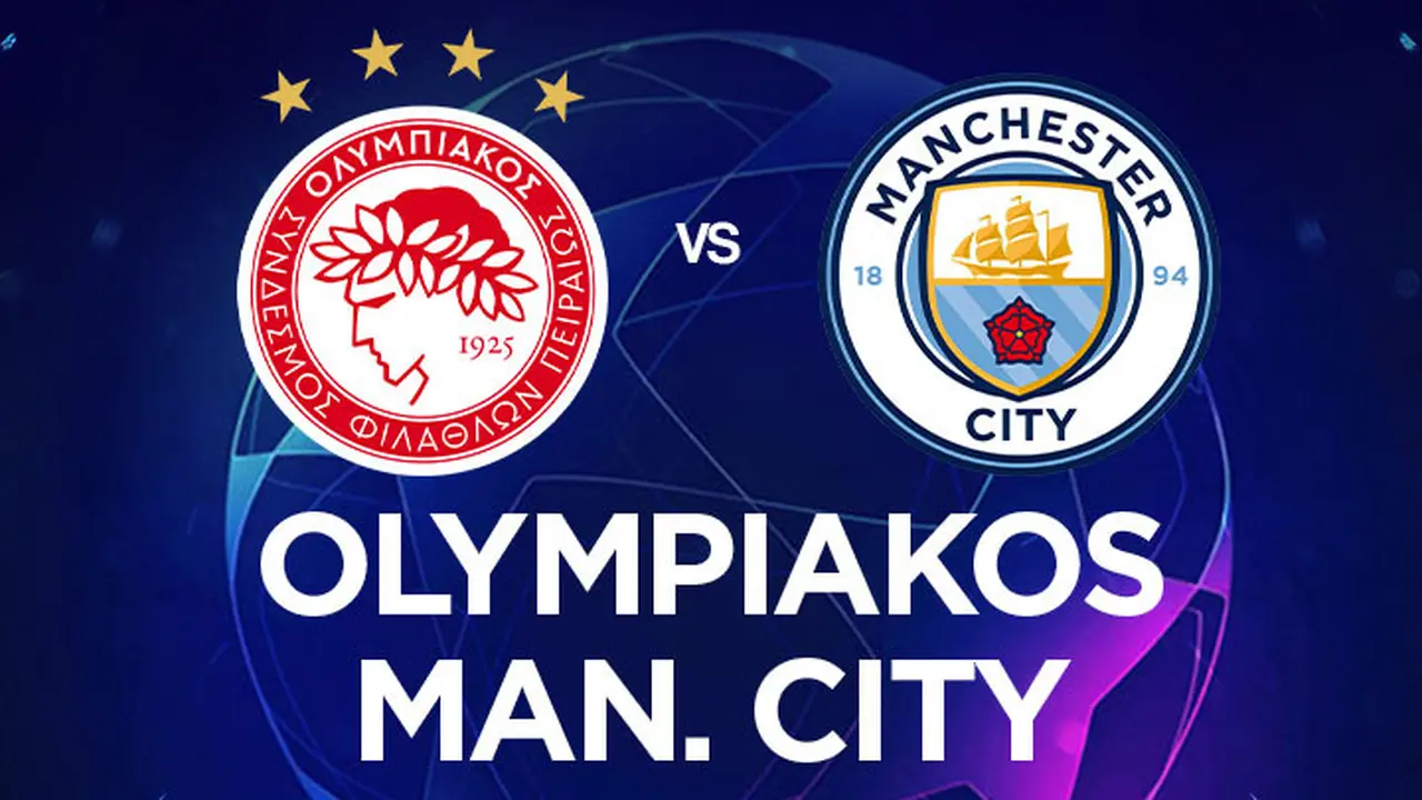 Liga Champions - Olympiakos Vs Manchester City