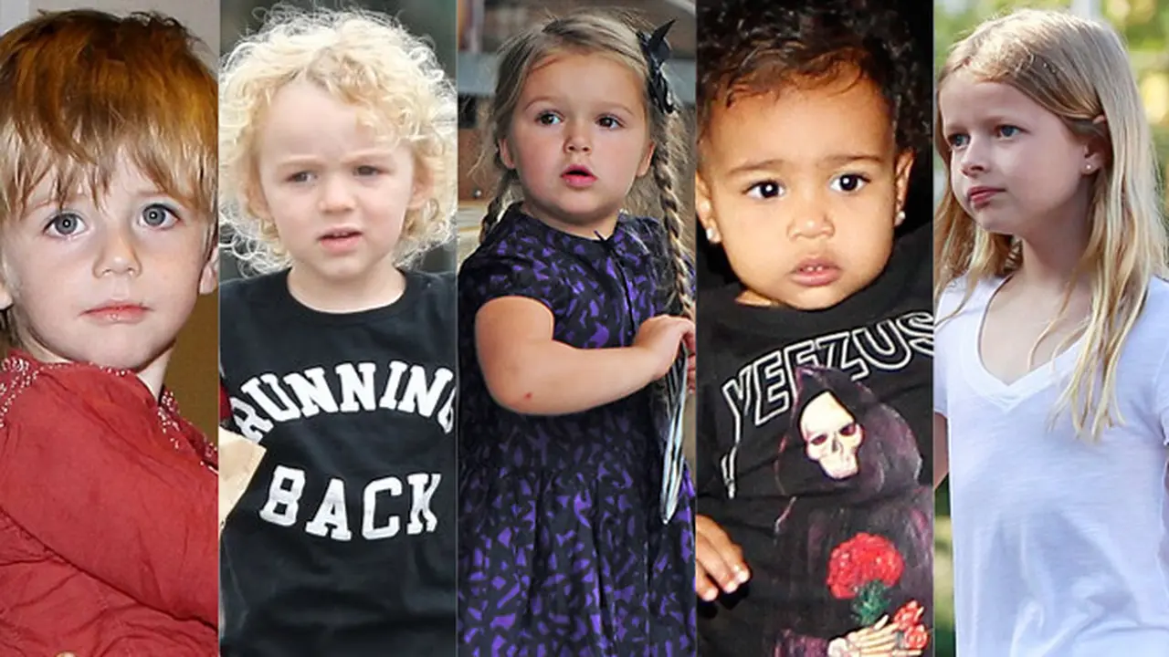 10 Nama Anak Artis Hollywood Ini Terdengar Aneh