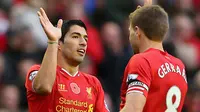 Gerrard Pilih Suarez Raih Ballon d'Or