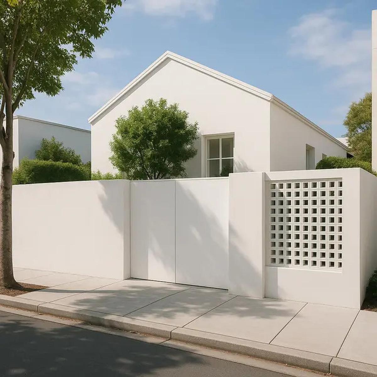 7 Model Pagar Rumah Sederhana di Perkotaan yang Estetik, Minimalis tapi Elegan di 2025