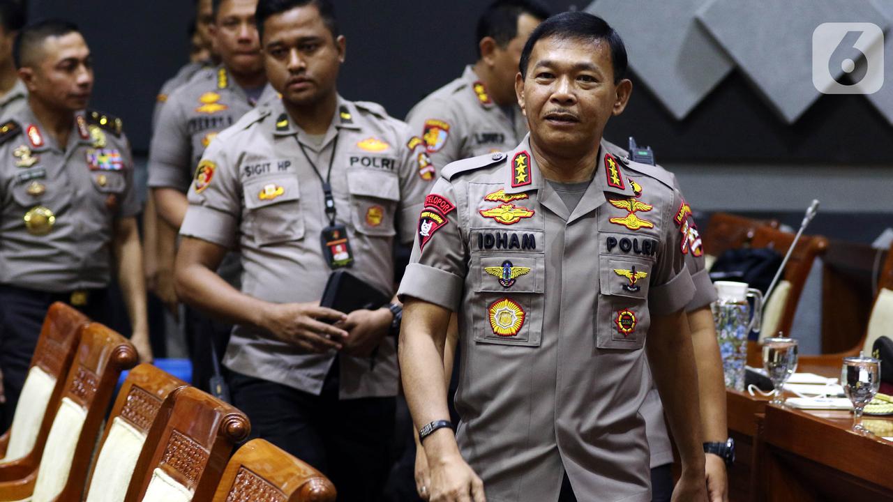 Komjen Idham Azis Jalani Uji Kepatutan dan Kelayakan Calon Kapolri