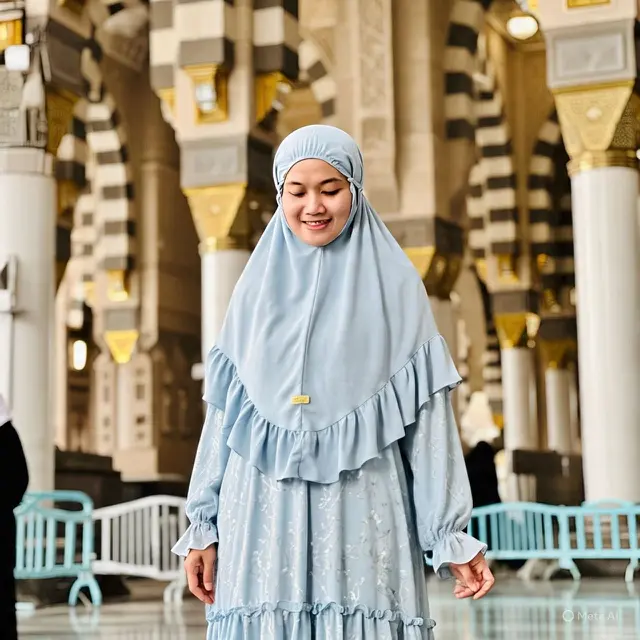 Model Seragam Umroh Wanita