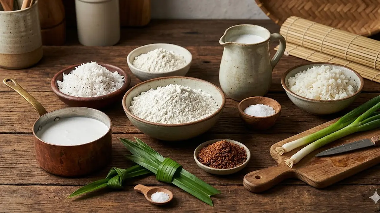 Bahan Pembuat Serabi Tepung Beras Tanpa Ragi
