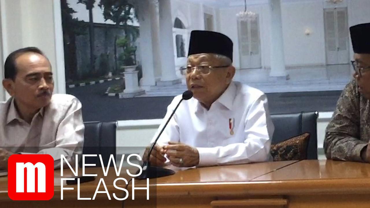 VIDEO: Wapres Ma'ruf Amin Jelaskan Tujuan Sertifikasi Perkawinan