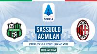 Serie A: Sassuolo vs AC Milan (Bola.com/Dody Iryawan)