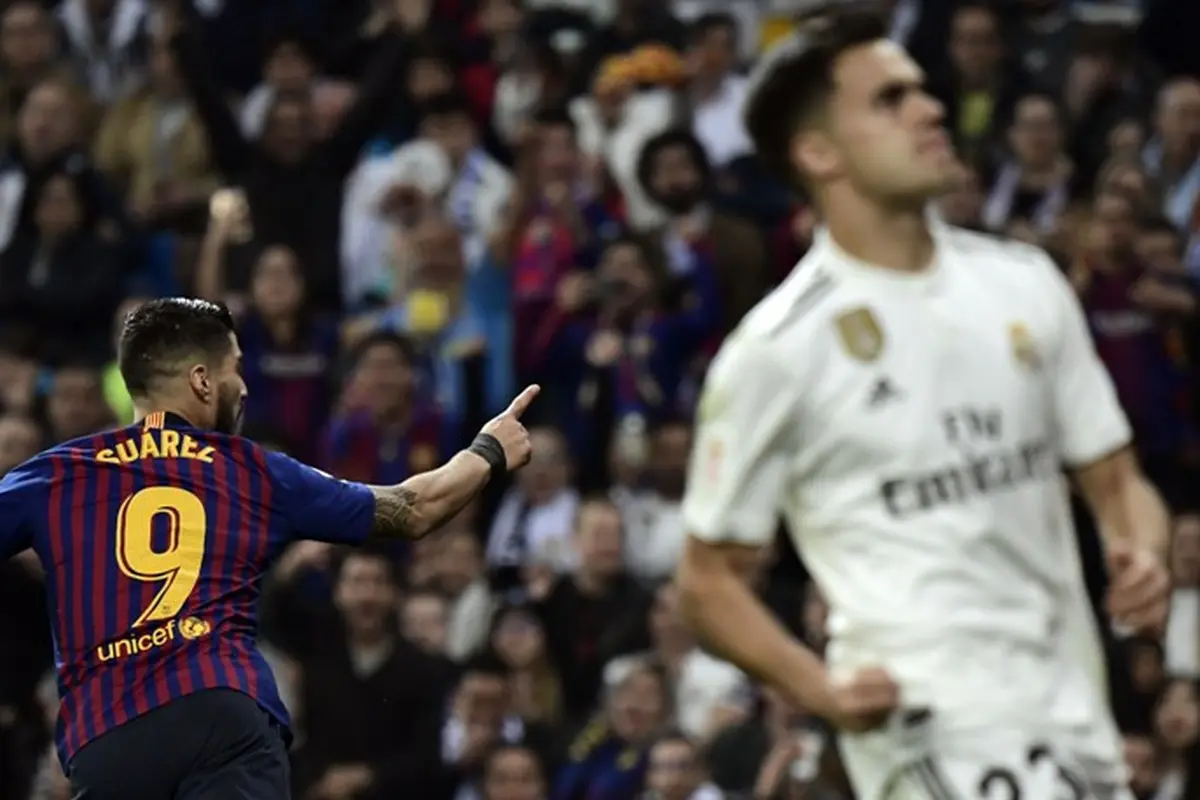 Penyerang Barcelona, Luis Suarez.