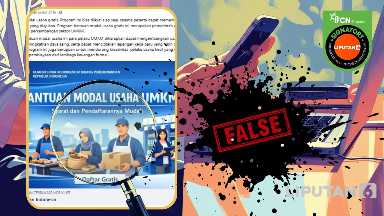 UMKM  dijadikan bahan hoaks
