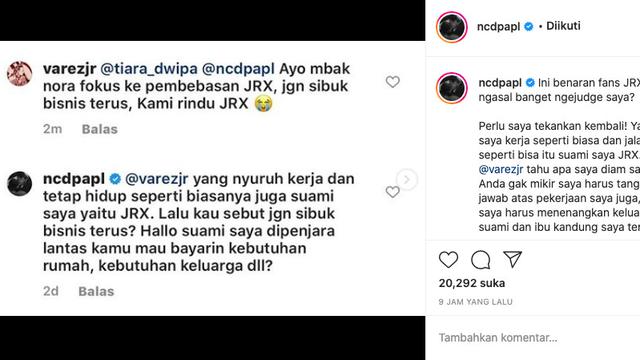 Darah Nora Alexandra Mendidih Membaca Tudingan Seseorang Yang Mengaku Penggemar Jerinx Sid