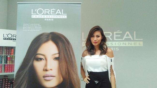 Patrucia Gouw, merawat rambut dengan rutin pergi ke salon kecantikan | Photo: Copyright Doc Vemale.com