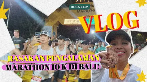 VIDEO Vlog: Pengalaman Seru Lari Sambil Manjakan Mata di Maybank Marathon 2024