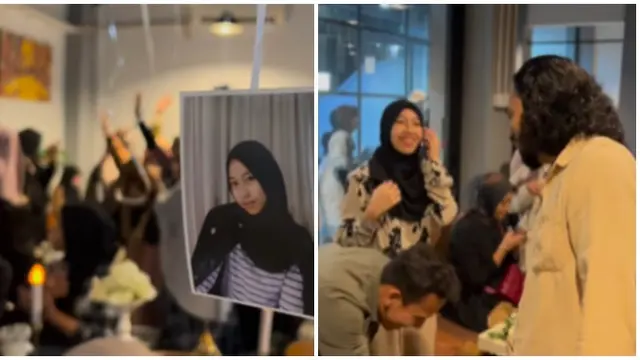 6 Potret Ultah Adiba Khanza ke-22 Tahun, Kehadiran Egy Maulana Curi Perhatian