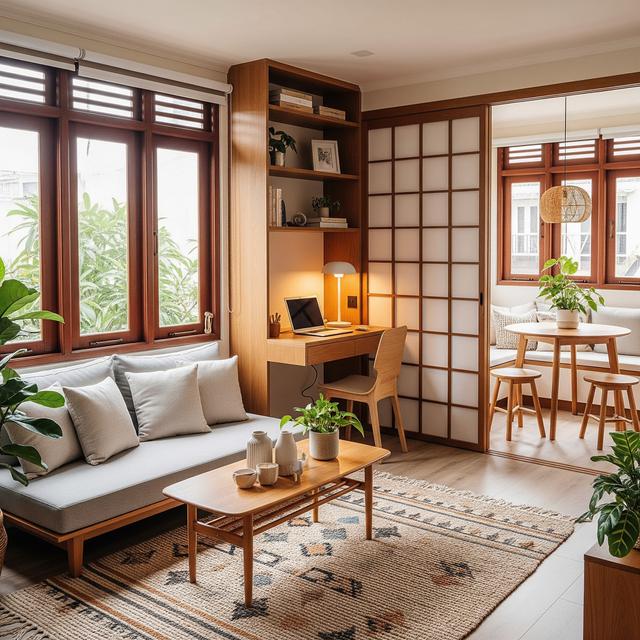 9 Desain Interior Rumah Bergaya Japandi yang Cocok untuk Rumah Kecil ...