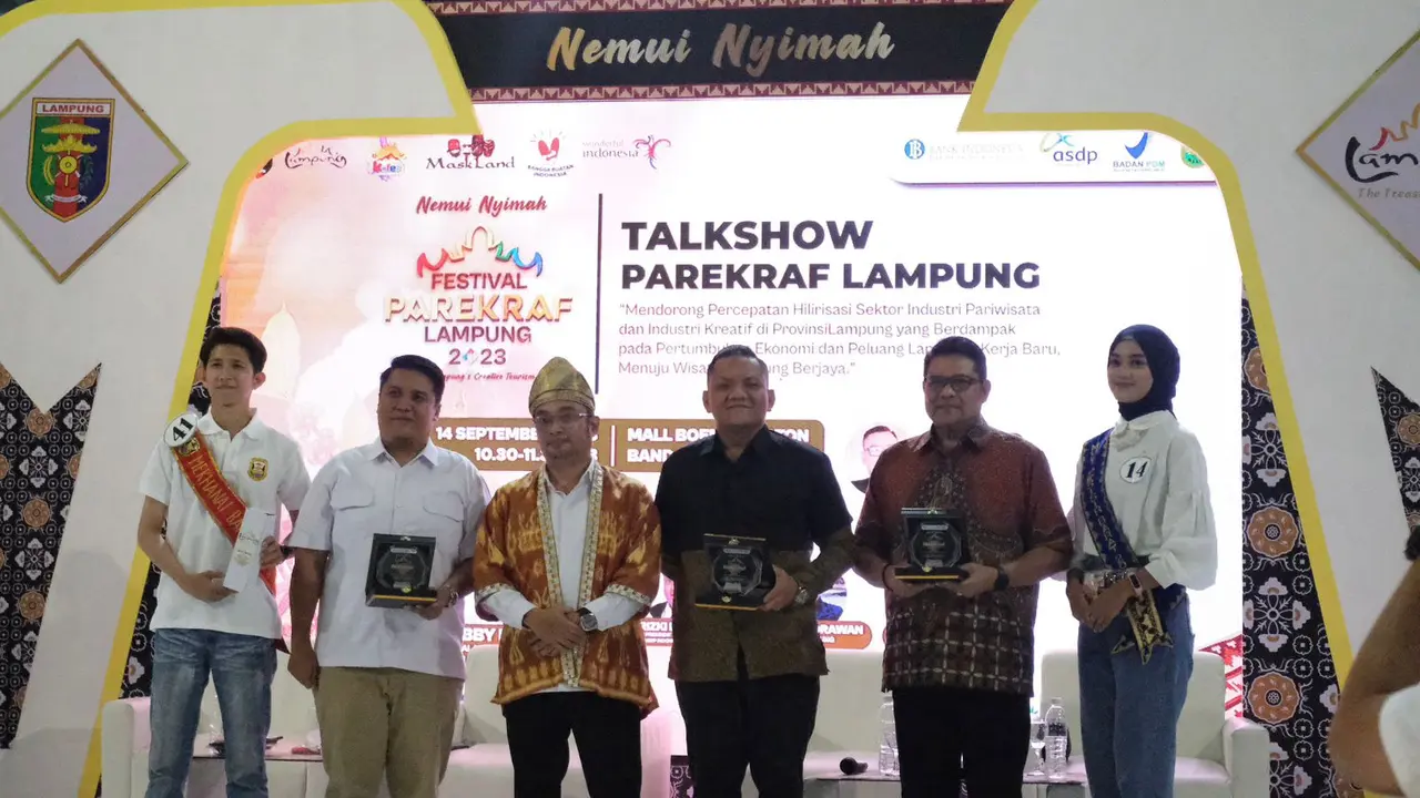 BI Lampung, DISPAREKRAF Lampung, dan Netzme Adakan Pemilihan Muli Mekhanai Lampung 2023 Berbasis QRIS