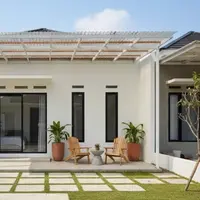 Model Rumah Type 36 Konsep Open Space/Ilustrasi Gemini AI