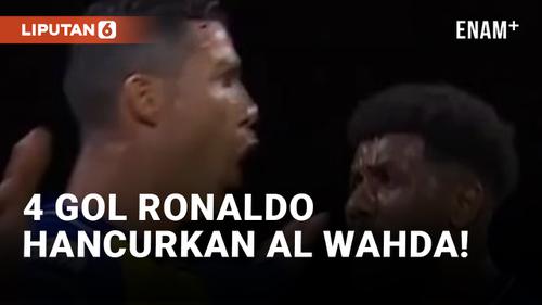 VIDEO: Cristiano Ronaldo Cetak Quattrick untuk Al Nassr