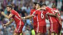 4. Bayern Munchen (Bundesliga) - 2,10 Miliar Poundsterling. (AFP/Christof Stache)