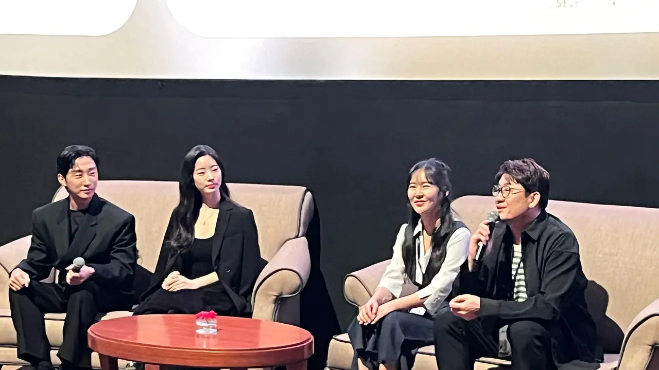 Konferensi pers film "You Are The Apple Of My Eye" yang diadakan pada Senin (10/02/2025) di Epicentrum XXI (Dok/Fimela.com/Rianti Fitri Wulandari)