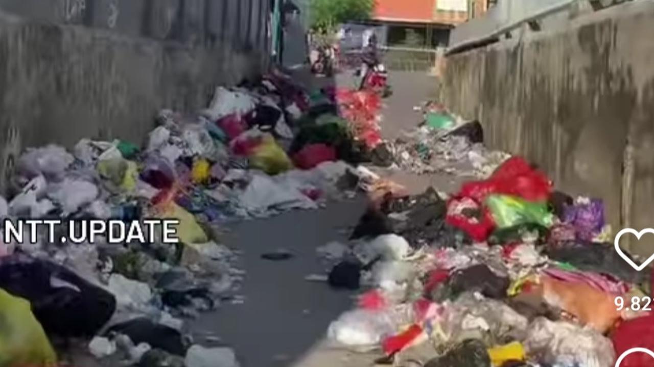Viral Video Sampah Berserakan di Jalan Raya, Wakil Gubernur NTT Terpilih Langsung 'Colek' Pemkot Kupang di Medsos