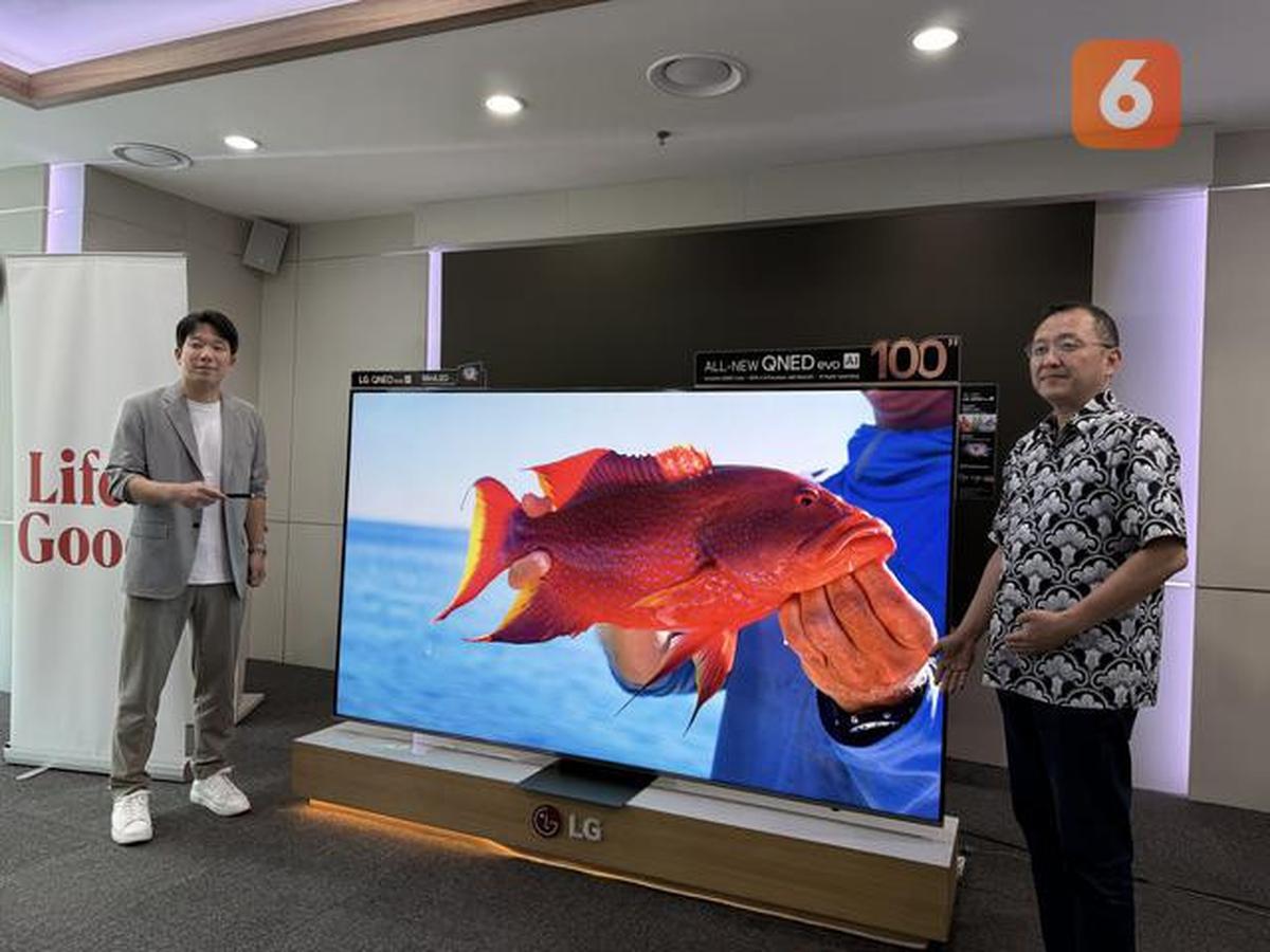 Sulap Rumah Jadi Bioskop Premium dengan LG QNED evo AI 100 Inci, Ini Harga dan Spesifikasinya