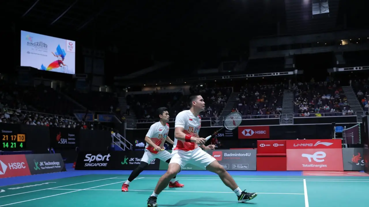 Leo Rolly Carnando/Daniel Marthin - Singapura Open 2022 - 15 Juli