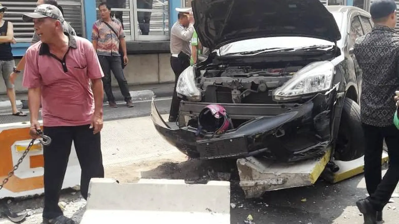 Tabrak lari di Hayam Wuruk, Jakarta Barat. (Istimewa)